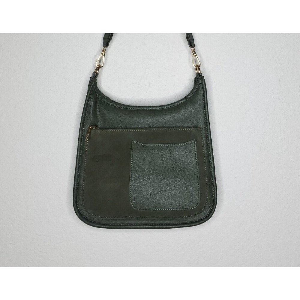 Moda Luxe Crossbody Handbag Purse  Over the Shoulder Olive